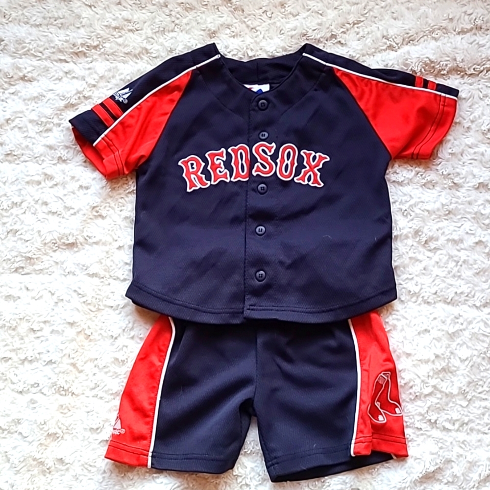Red sox jersey and shorts, 2T